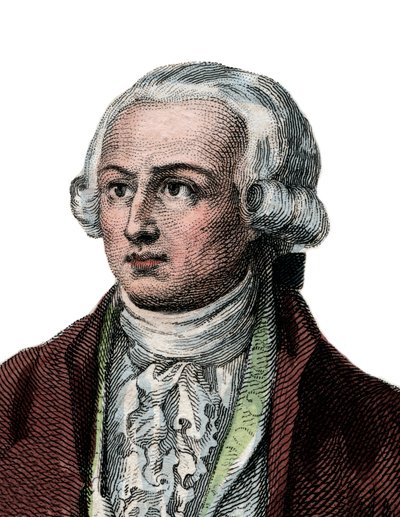 Antoine Laurent de Lavoisier (1743-1794), Fransız kimyager portresi. by French School