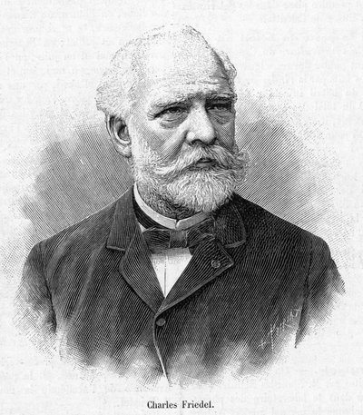 Charles Friedel (1832-1899) Fransız kimyager ve mineralog portresi. by French School