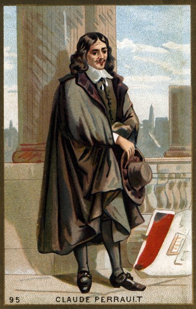 Claude Perrault (1613-1688), Fransız mimar portresi. by French School