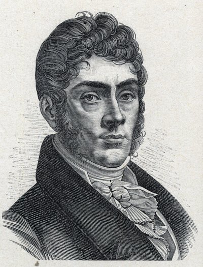 Etienne Nicolas Mehul (1763-1817) Fransız bestecinin portresi. 1889