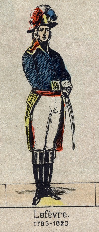 Francois Joseph Lefebvre (1755-1820) Dantzig Dükü ve İmparatorluğun Portresi, Fransa Çifti, ardından Baron ve Fransa Çifti İmparatorluğun Marechal