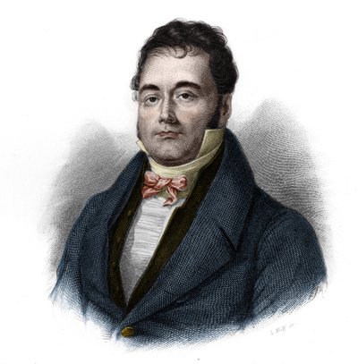 François Mauguin (1785-1854), Fransız politikacı portresi. Louis de Cormenin Timon tarafından “LIBRE DES SPEAKERS”ta. 1842. Özel koleksiyon. by French School