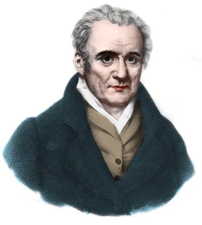 Gaspard Monge (1746-1818) Kont Peluse, Fransız matematikçi ve fizikçi portresi. by French School