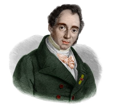 Gaudenzio de Pagave (1776-1833) İtalyan devlet adamının portresi. by French School