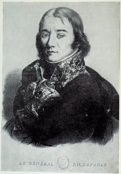 Kölelik lehine General Antoine Richepance (veya Richepanse) (1770-1803) portresi. 19. yüzyıl Chartres baskıları, Musee des Beaux Arts by French School