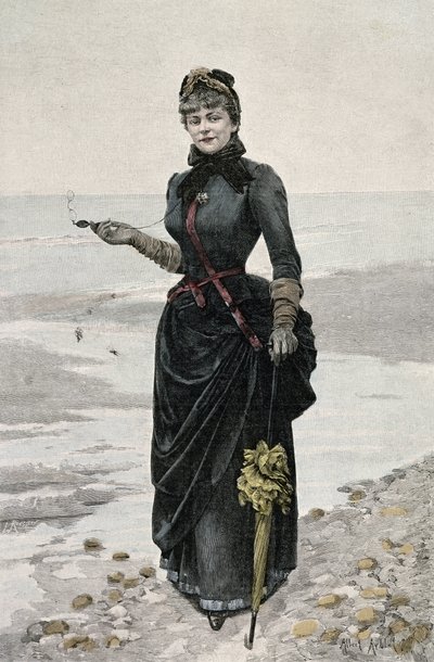 Çingene Portresi (Sibylle Gabrielle Marie Antoinette Riquetti de Mirabeau, Martel de Janville Kontesi) (1849-1932), Fransız yazar Fren by French School