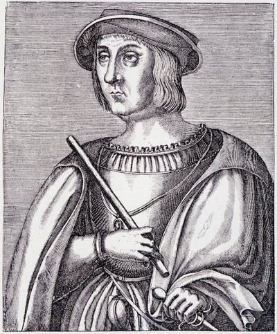 Jacques II de Chabannes (La Palice) portresi (1470-1525) Paul Lacroix