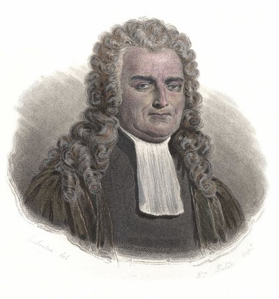 Jean Baptiste Antoine de Montyon (1733-1820), Fransız ekonomist ve yargıç portresi. "Faydalı Adamların Portreleri" içinde by French School