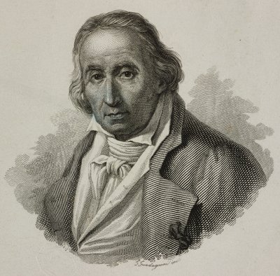 Jacquard (1752-1834), Fransız dokumacı ve Jakarlı tezgahın mucidi Joseph Marie Charles'ın portresi, Guadagnini tarafından gravür by French School