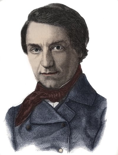 Louis Blanc, Fransız politikacı ve tarihçi portresi (1811 - 1882) by French School