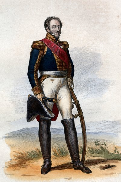 Louis Gabriel Suchet (1770-1826), 1. Duc dAlbufera ve Fransa Mareşali