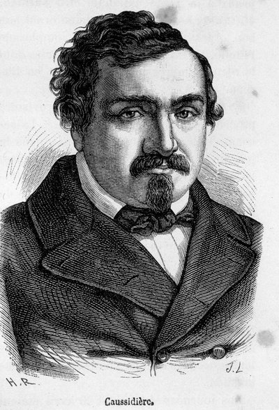 Marc Caussidiere, Fransız politikacı (1808-1861) portresi. by French School
