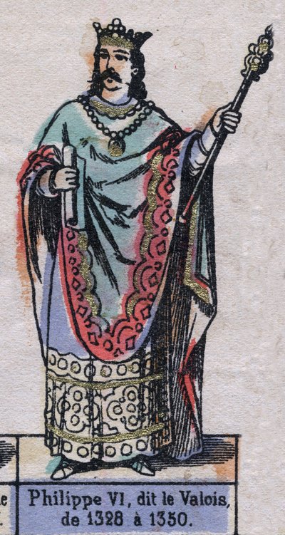 Philippe de Valois (1294-1350) (Kapetliler hanedanı) olarak bilinen Fransa