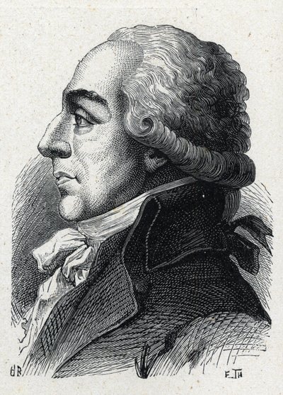 Pierre Louis Roederer (1754-1835) Fransız hukukçu ve politikacı portresi. 1889