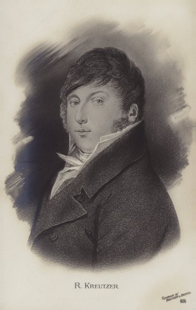 Rodolphe Kreutzer'in Portresi by French School