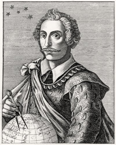 L Armessin tarafından oyulmuş Thomas Cavendish