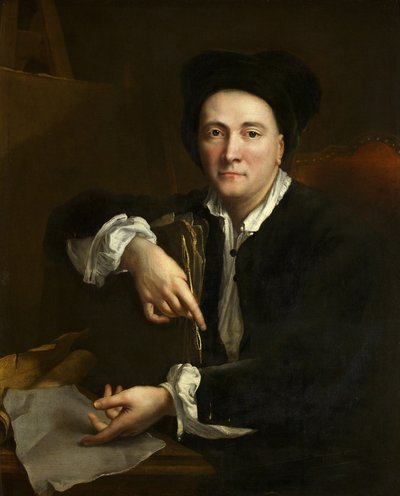 Bir Sanatçının Portresi by French School