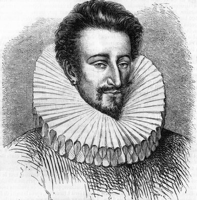 Henry III tarafından sevimli Joyeuse Dükü portresi. “”Fransa
