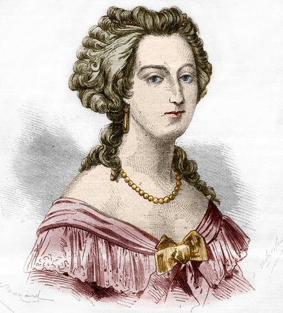Boufflers Markizi Marie Francoise Catherine de Beauvau Craon