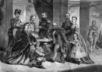 Prusya Kraliyet Ailesi'nin Portresi by French School