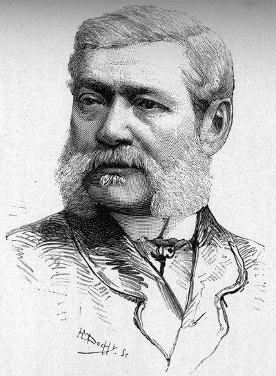 Ahşap üzerine oymacının portresi, Kont Colonna Cesari (1825-1887). by French School