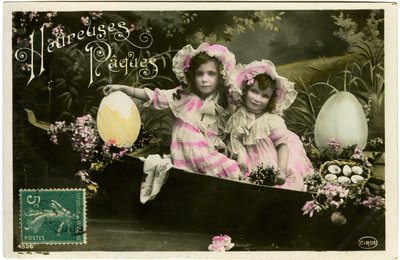 Kartpostal: Mutlu Paskalyalar by French School