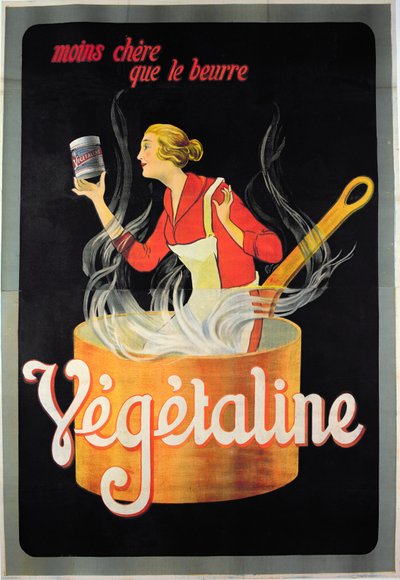 Poster reklam Bitkisel margarin by French School