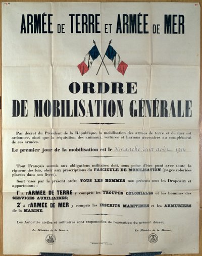 Ministere de la Guerre et de la Marine tarafından Fransa
