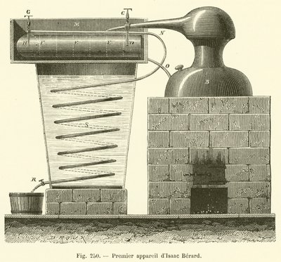 Isaac Berard'ın ilk kamerası (gravür) by French School