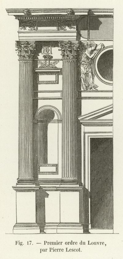 Premier order du Louvre, Pierre Lescot by French School