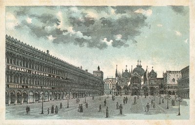 Salviati Jesurum & Co, Venedik (chromolitho) Tesisleri by French School