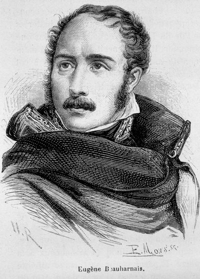 Prens Eugene Rose de Beauharnais (1781-1824, Alexandre de Beauharnais ve Josephine
