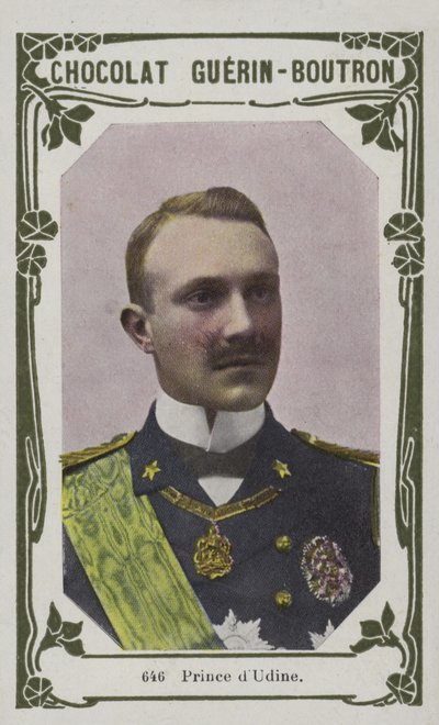 Prens dUdine (renkli fotoğraf) by French School