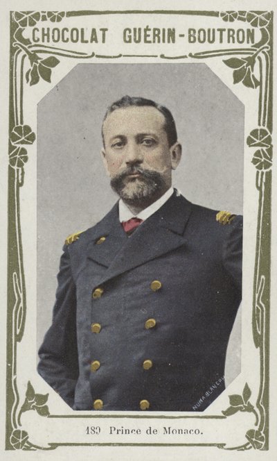 Prince de Monaco (renkli fotoğraf) by French School