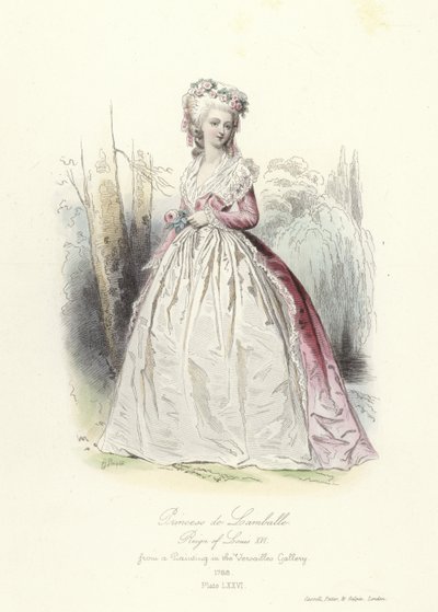 Prenses de Lamballe, Fransa