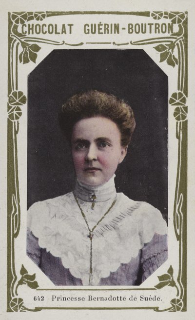 Princesse Bernadotte de Suede (renkli fotoğraf) by French School