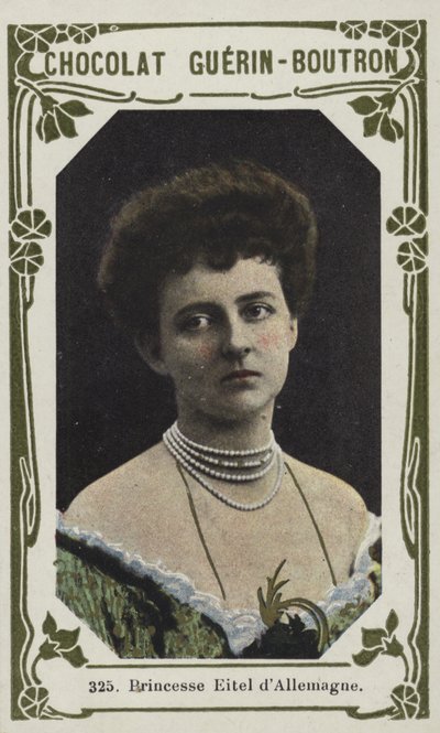 Princesse Eitel dAllemagne (renkli fotoğraf) by French School