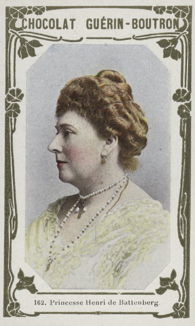 Battenberg Prensesi Henri (renkli fotoğraf) by French School