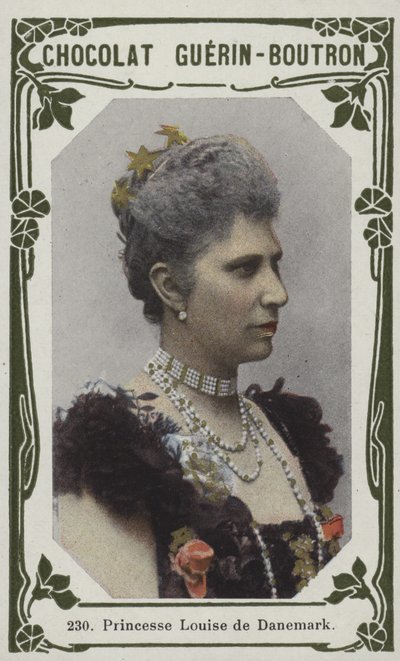 Danimarka Prensesi Louise (renkli fotoğraf) by French School