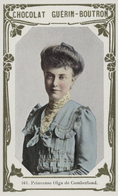 Princesse Olga de Cumberland (renkli fotoğraf) by French School