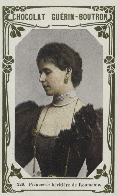 Romanya Veliaht Prensesi (renkli fotoğraf) by French School