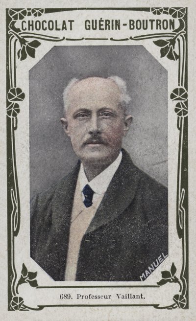 Profesör Vaillant (renkli fotoğraf) by French School