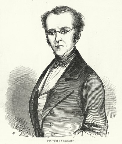 Prosper Duvergier de Hauranne, Fransız politikacı by French School