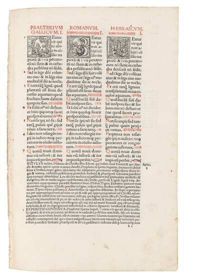 Quincuplex Psalterium, editör: Jacques Le Fèvre d