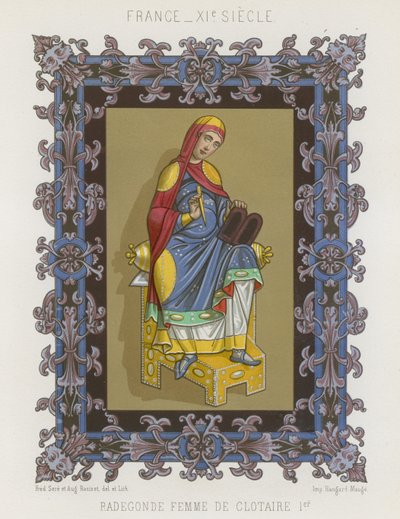 Radegund, Chlothar I