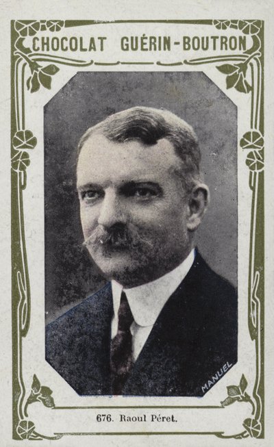 Raoul Peret (renkli fotoğraf) by French School