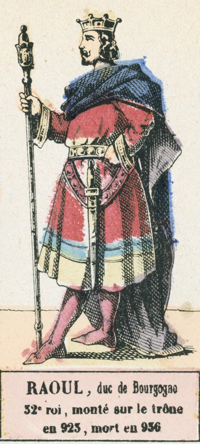 Raoul, Burgonya Dükü, 32. kral, 923