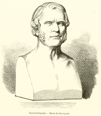 Raymond Gayrard (gravür) by French School