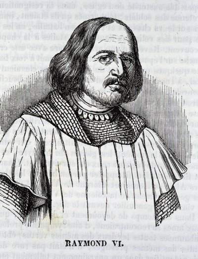 Raymond VI, "Güneyin Mozaiği", Toulouse by French School