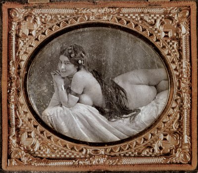 Uzanmış çıplak, c.1850, 1980